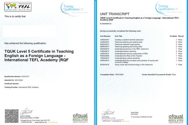 TEFL Accreditation & TEFL Levels Explained